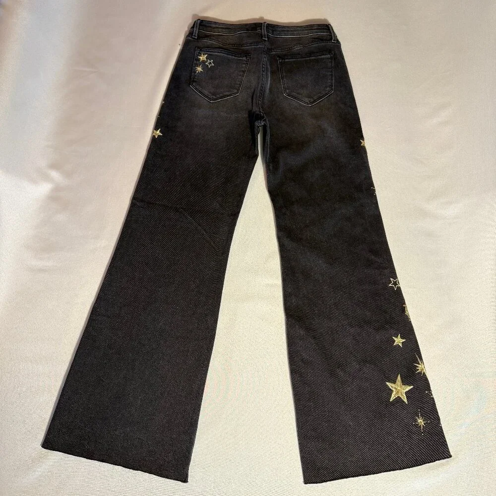 NWOT Free People x Driftwood Charlee Wide Leg Jeans Sz 28 - Picture 6 of 16